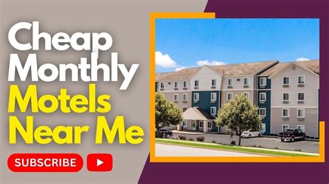 cheap monthly motels near me.